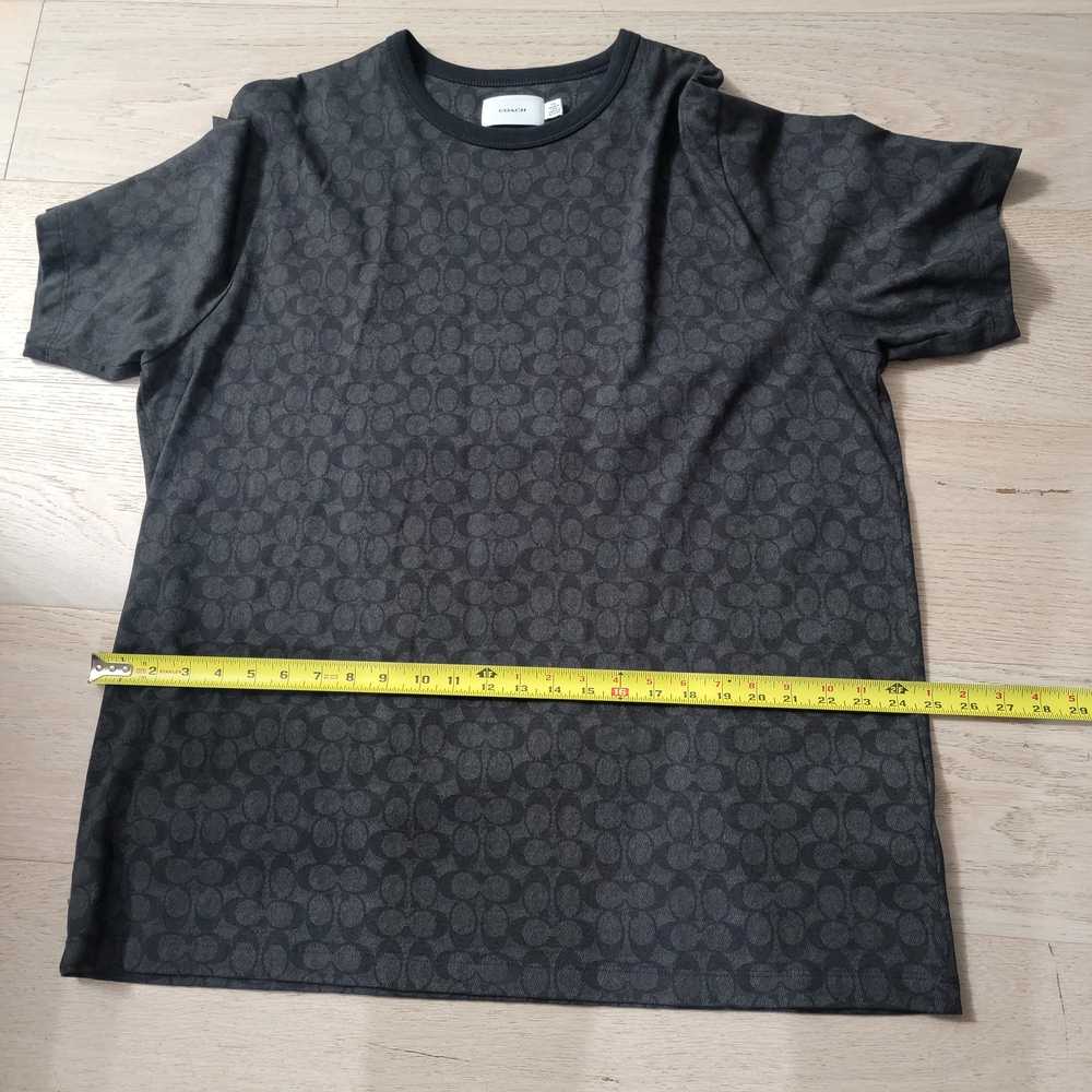 Coach Charcoal Patterned Tee - Picture 5 of 7